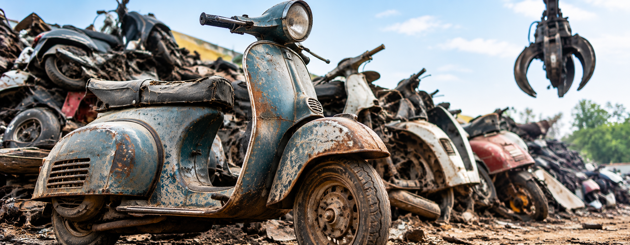 2 wheeler scrap vehicles in Hyderabad