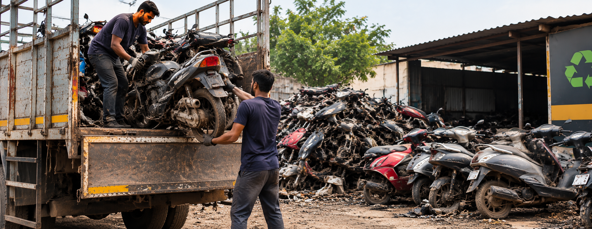 Scrap vehicle gallery Hyderabad